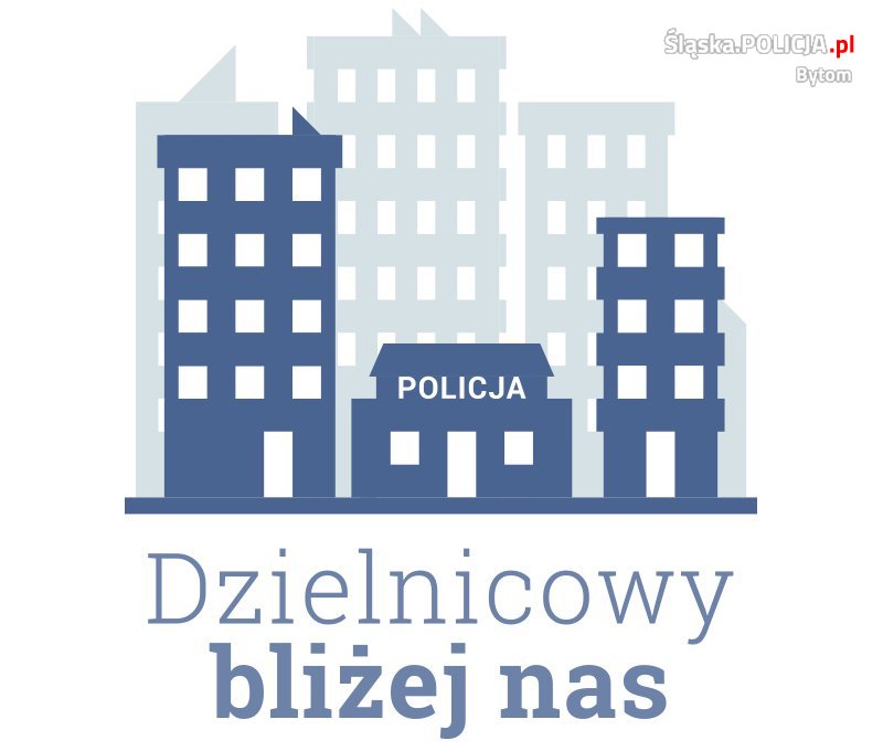 Plakat-logo programu Dzielnicowy bliżej nas