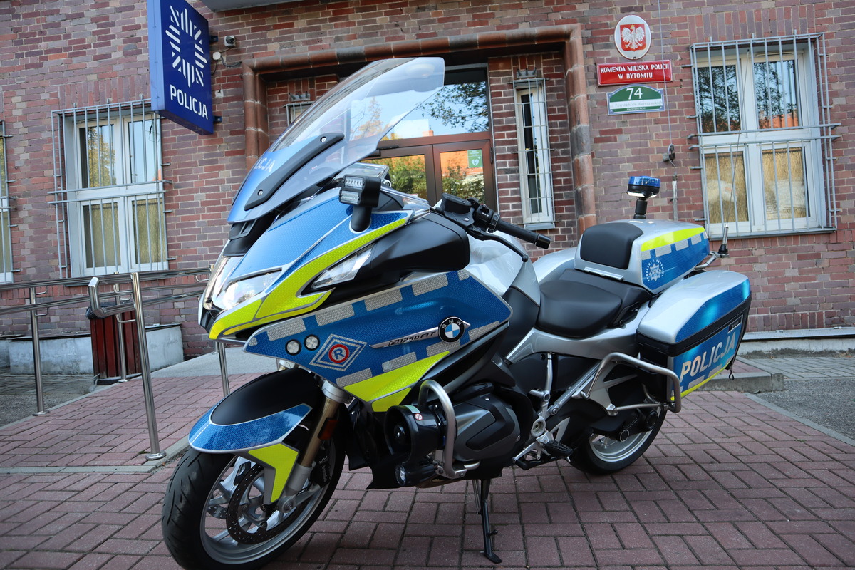 Nowy motocykl policyjny