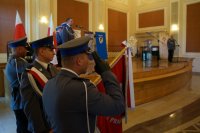 Poczet sztandarowy KMP Bytom