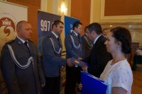 Prezydent Bytomia gratuluje policjantom