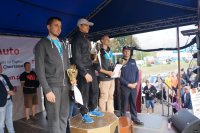 Mundurowi zawodnicy na podium