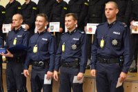 Nagrodzenie bytomscy policjanci