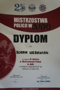 Dyplom Urbaniaka