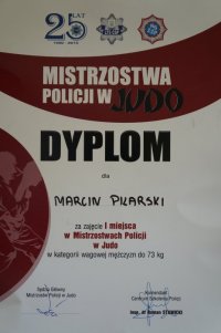 Dyplom Pilarskiego