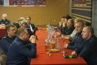 Zebrani policjanci