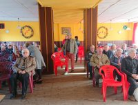 Uczestnicy spotkania z policjantami