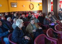 Uczestnicy spotkania z policjantami