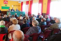 Uczestnicy spotkania z policjantami