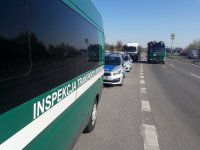 Policjanci podczas działań "Utylizacja"