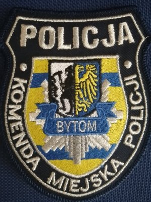 Naszywka Komenda Miejska Policji Bytom