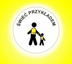 Logo z napisem Świeć przykładem