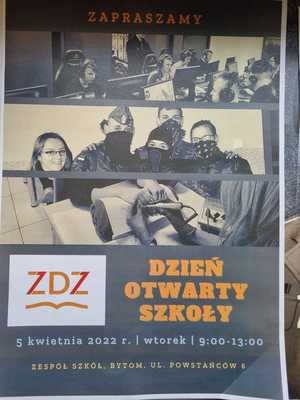 Plakat Dni otwarte w  szkole