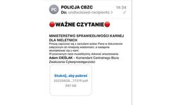 Mail pod tytułem &quot;Ważne czytanie&quot;.