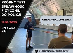 Zdjęcie przedstawia salę gimnastyczną i tor przeszkód.