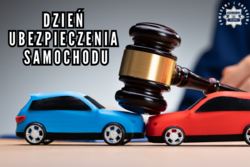 Plakat Dzień Ubezpieczenia Samochodu