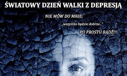 Plakat Światowy Dzień Walki z Depresją