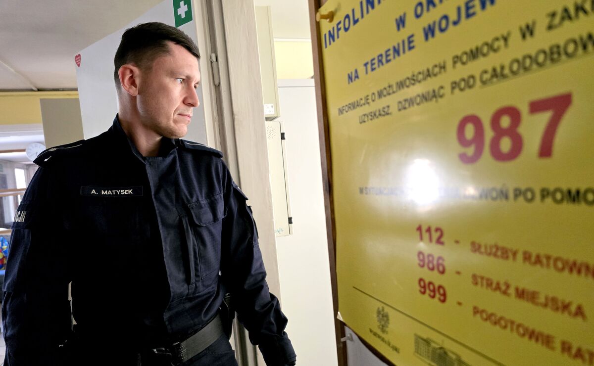 Policja w Bytomiu pomaga osobom w kryzysie bezdomności